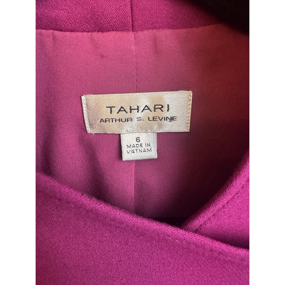 Tahari Arthur S Levine | Jackets &‎ Coats | Womens Tahari Blazer Pink - Picture 3 of 5